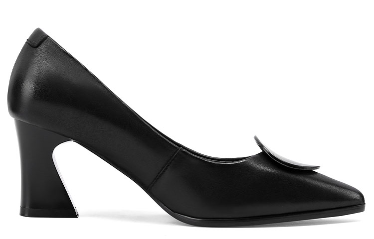 Cheap Luiza Barcelos 羊皮個性尖頭搭扣高跟鞋 6.5公分 女款