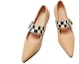 Shop (Women) Luiza Barcelos Leather Pointed Toe High Heels 'Apricot' X900969