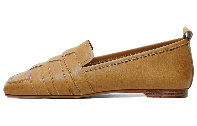 (W) Luiza Barcelos Leather Pump 'Light Brown Casual'