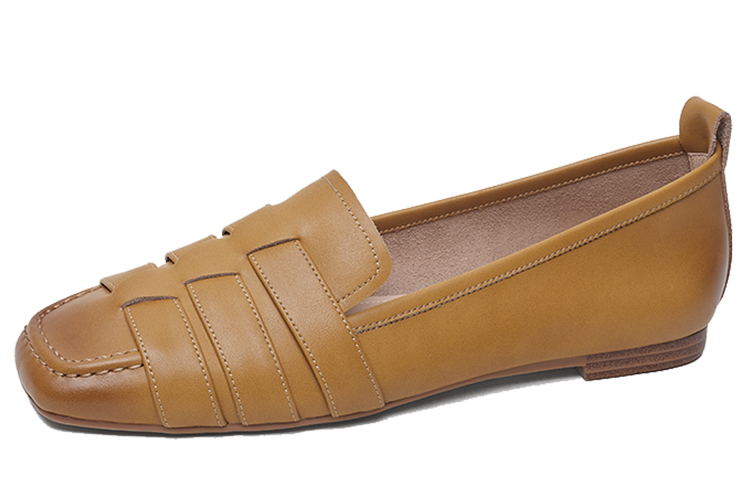 (W) Luiza Barcelos Leather Pump 'Light Brown Casual' 圖 3