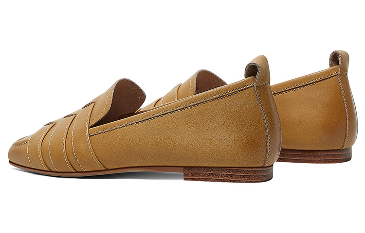 (W) Luiza Barcelos Leather Pump 'Light Brown Casual' 圖 4