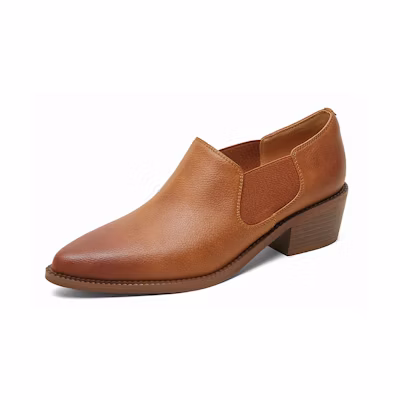 (W) Luiza Barcelos Leather Pumps 'Caramel'