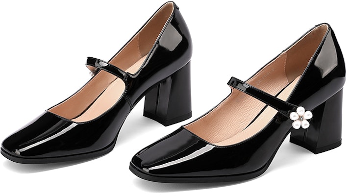 (W) Heels Hitam Luiza Barcelos Kulit Tali Pergelangan Kaki Toe Bulat X901111 Purchase (W) Heels Hitam Luiza Barcelos Kulit Tali Pergelangan Kaki Toe Bulat X901111