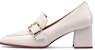 (W) Luiza Barcelos Kulit Tumit Blok Empat Segi Gesper 'Nude 5.8cm' X900956