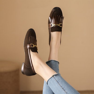 (W) Luiza Barcelos Loafer 'Rumbai Coklat' X901949 Order (W) Luiza Barcelos Loafer 'Rumbai Coklat' X901949
