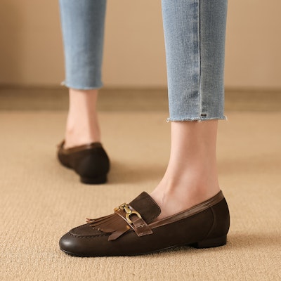 (W) Luiza Barcelos Loafer 'Rumbai Coklat' X901949 Lookbook (W) Luiza Barcelos Loafer 'Rumbai Coklat' X901949