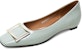 (W) Luiza Barcelos Loafer 'Kelabu Kulit Hujung Square' X900592