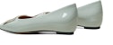 (W) Luiza Barcelos Loafer 'Kelabu Kulit Hujung Square' X900592