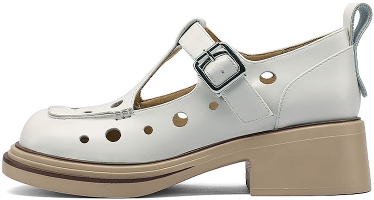 (Women) Luiza Barcelos Loafer High Heels 'Beige Cut-Out' X900849 Buy (Women) Luiza Barcelos Loafer High Heels 'Beige Cut-Out' X900849