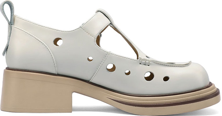 (Women) Luiza Barcelos Loafer High Heels 'Beige Cut-Out' X900849 Order (Women) Luiza Barcelos Loafer High Heels 'Beige Cut-Out' X900849