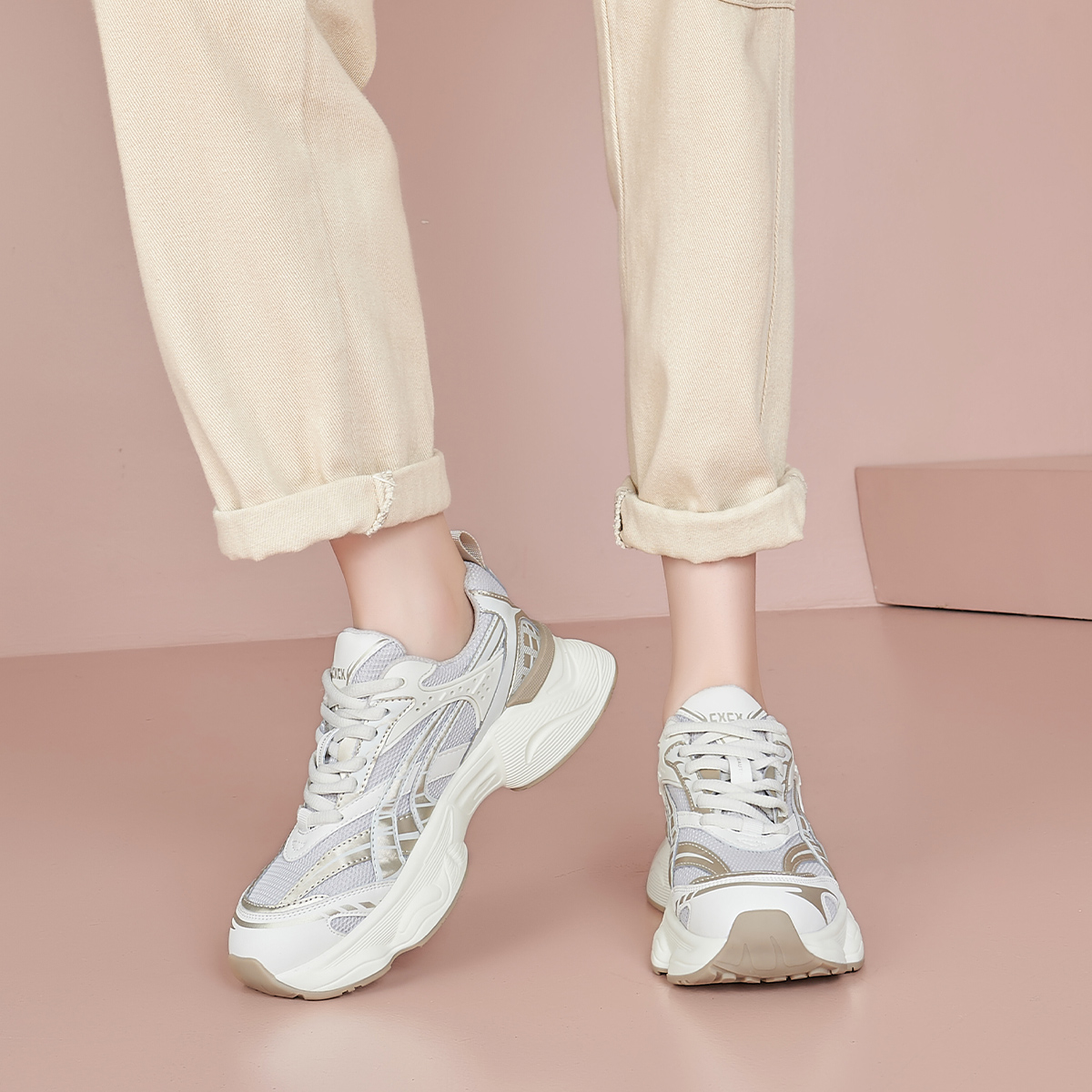 Details for (Women) Luiza Barcelos Low-Top 'White Beige' XWP1SK0980