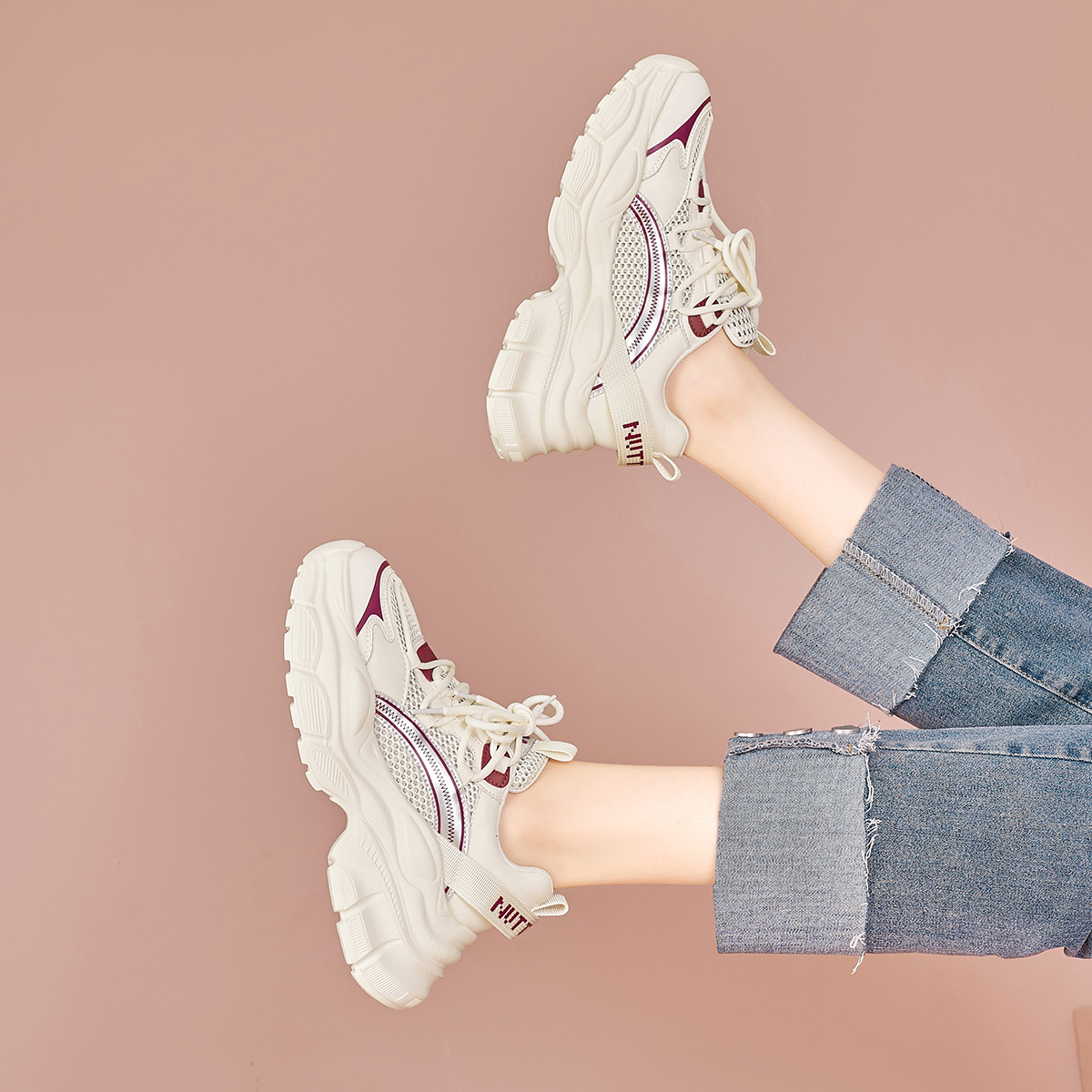 (W) Luiza Barcelos Low-Top 'White Red' 圖 7