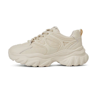 (W) Luiza Barcelos Low-Top Platform 'Beige Dad Shoe'
