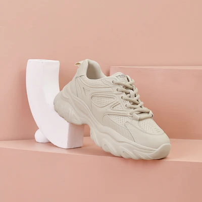 (Women) Luiza Barcelos Low-Top Platform 'Beige Dad Shoe' XWP1SK1038 Shop (Women) Luiza Barcelos Low-Top Platform 'Beige Dad Shoe' XWP1SK1038