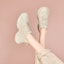 Details for (W) Luiza Barcelos Low-Top Platform 'Kasut Ayah Beige' XWP1SK1038