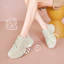 Cheap (Women) Luiza Barcelos Low-Top Platform 'Beige Dad Shoe' XWP1SK1038