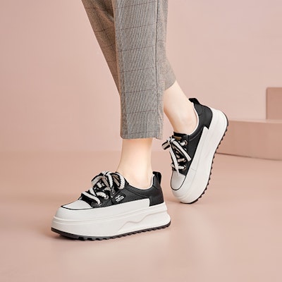 (Women) Luiza Barcelos Low 'Black and Cream' X902079 Order (Women) Luiza Barcelos Low 'Black and Cream' X902079