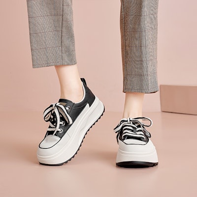 (W) Luiza Barcelos Bajo 'Negro y Crema' X902079 Sizing (W) Luiza Barcelos Bajo 'Negro y Crema' X902079