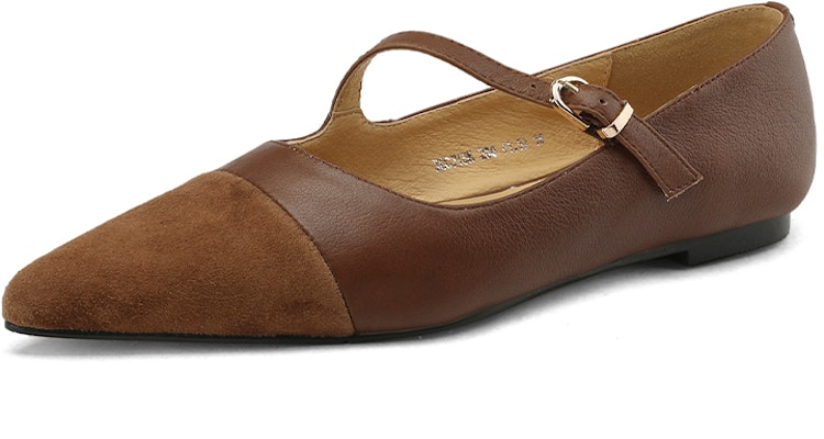 (W) Luiza Barcelos 低跟尖头'黑色通勤拼接'鞋 X901459 Sizing (W) Luiza Barcelos 低跟尖头'黑色通勤拼接'鞋 X901459