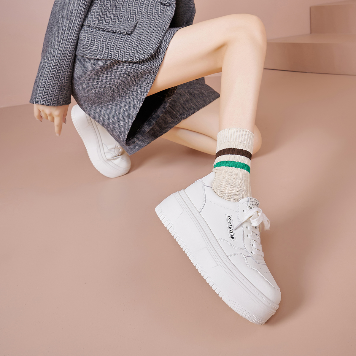 (W) Luiza Barcelos Low Top 'Beige' 圖 3