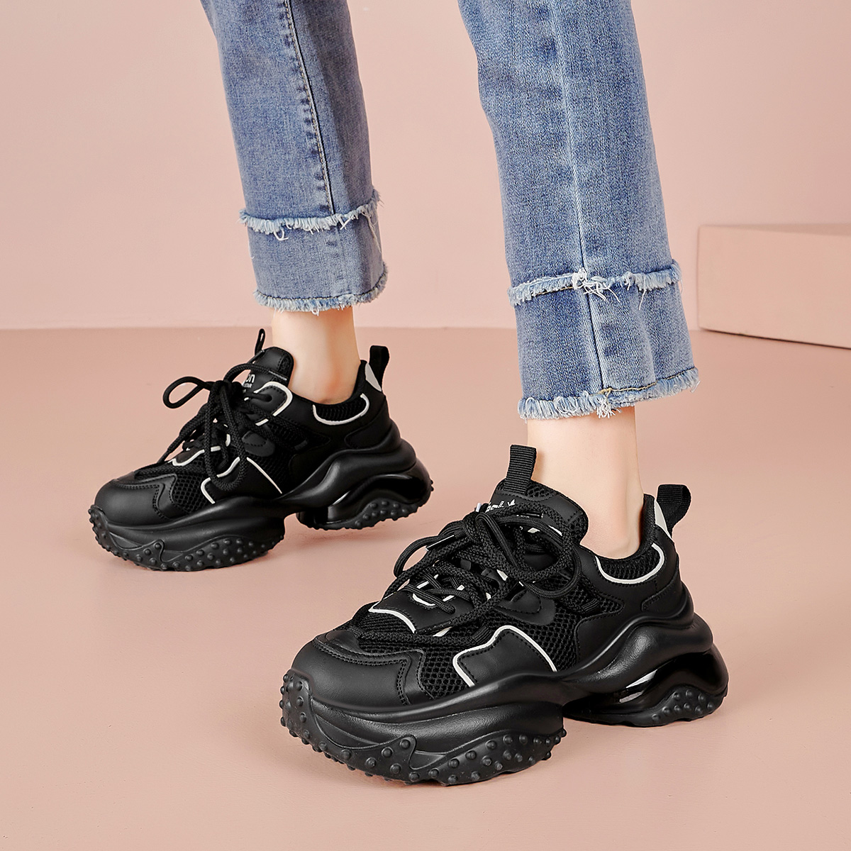 (W) Luiza Barcelos Low Top 'Black and White Fashion Trend' 圖 5