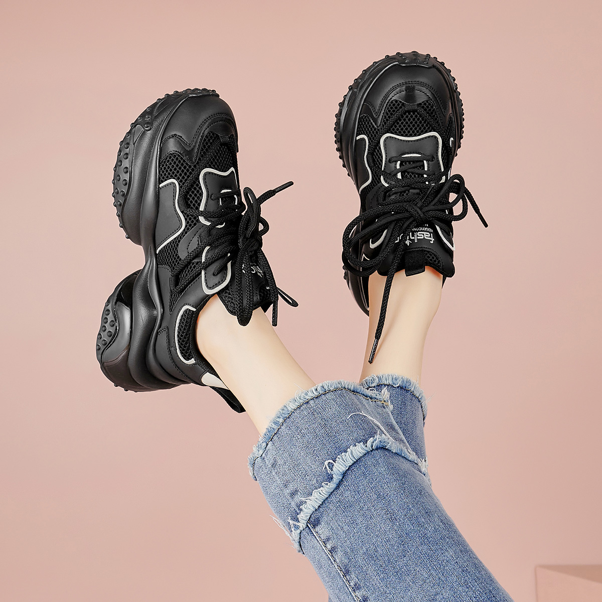 (W) Luiza Barcelos Low Top 'Black and White Fashion Trend' 圖 6