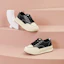 Order (Women) Luiza Barcelos Low Top Platform Sneaker 'Black and White Fashion Trend' XWP1SK1035