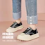 Details for (Women) Luiza Barcelos Low Top Platform Sneaker 'Black and White Fashion Trend' XWP1SK1035