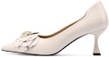 Buy (W) (女性用)ルイザ・バルセロス ポインテッドハイヒール『ベージュボウ』X900972 X900972