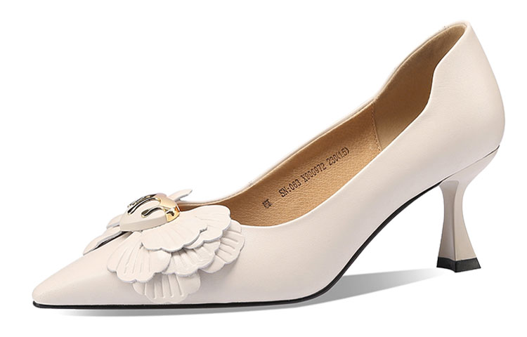 Lookbook (W) （女性用）ルイザ・バルセロス ポインテッドハイヒール『ベージュボウ』X900972 X900972