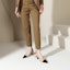 Order (W) Luiza Barcelos Tumit Runcing Bertali Buku Lali 'Apricot Black' XWP1SK0477