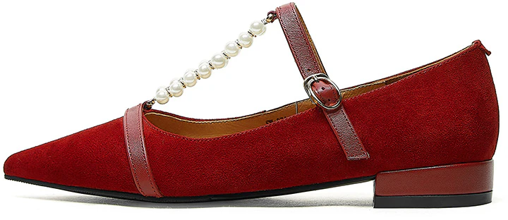 women-luiza-barcelos-pointed-toe-pearl-strap-flats-red-suede-x900846