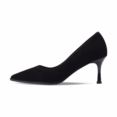 (W) Luiza Barcelos Pointed Toe Stiletto 7cm 'Soft CMFT Black'