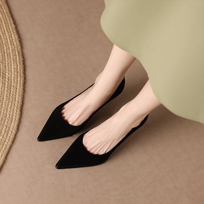 (W) Luiza Barcelos 尖头细高跟鞋7厘米 "舒适黑" X901890 Sizing (W) Luiza Barcelos 尖头细高跟鞋7厘米 "舒适黑" X901890