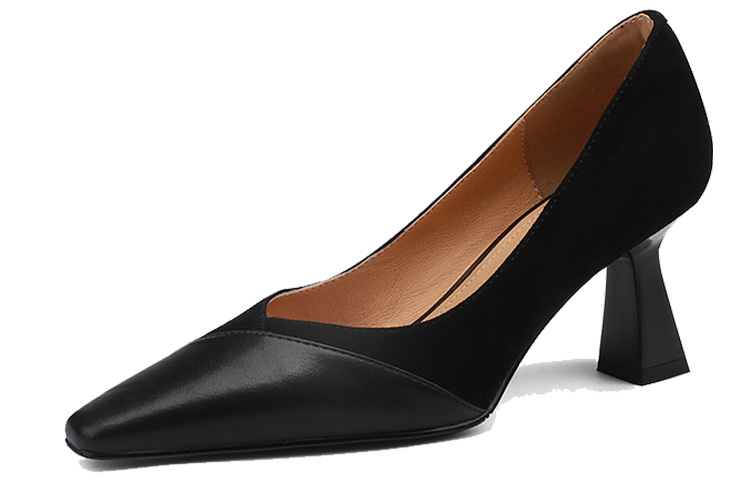 (W) Luiza Barcelos Pointed Toe Stiletto 'Black Suede' 圖 3