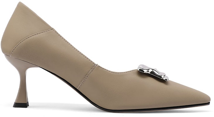 (W) Luiza Barcelos Stiletto Hujung Runcing 'Khaki Bow' X900973 Order (W) Luiza Barcelos Stiletto Hujung Runcing 'Khaki Bow' X900973