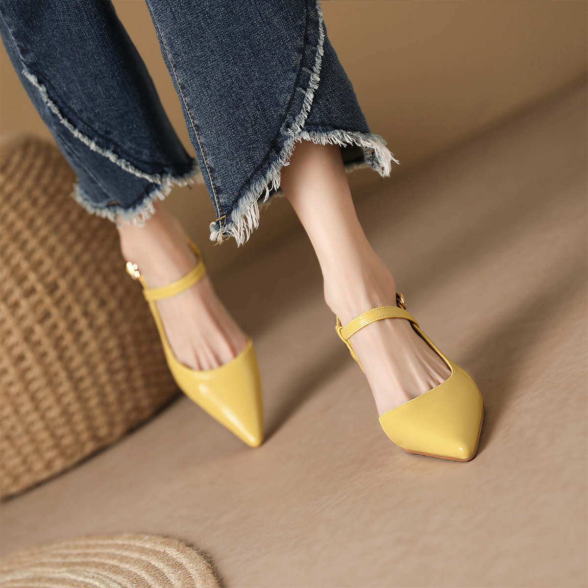 (W) Luiza Barcelos Pointed Toe Stiletto High Heels 'Temperament' 圖 3