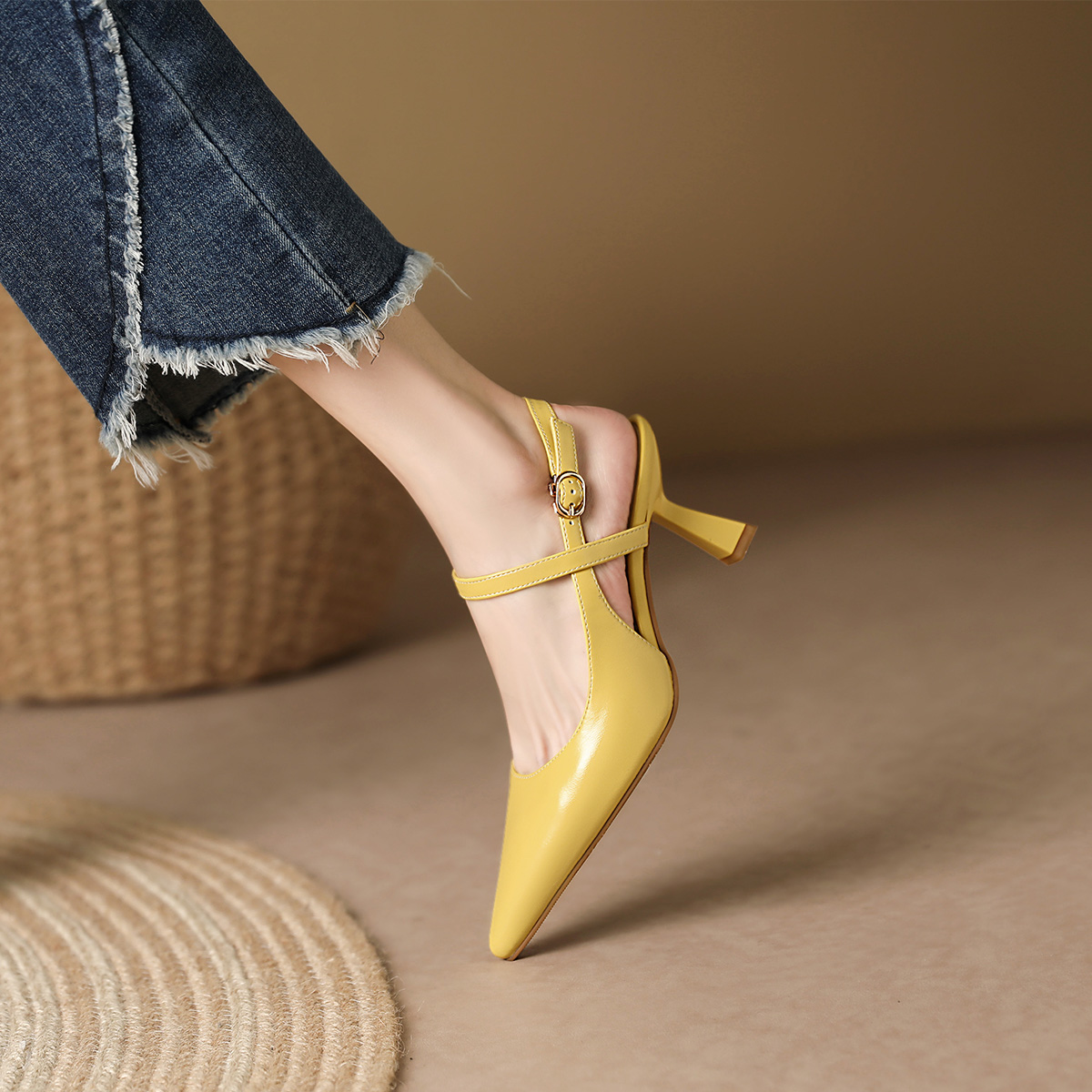 (W) Luiza Barcelos Pointed Toe Stiletto High Heels 'Temperament' 圖 5