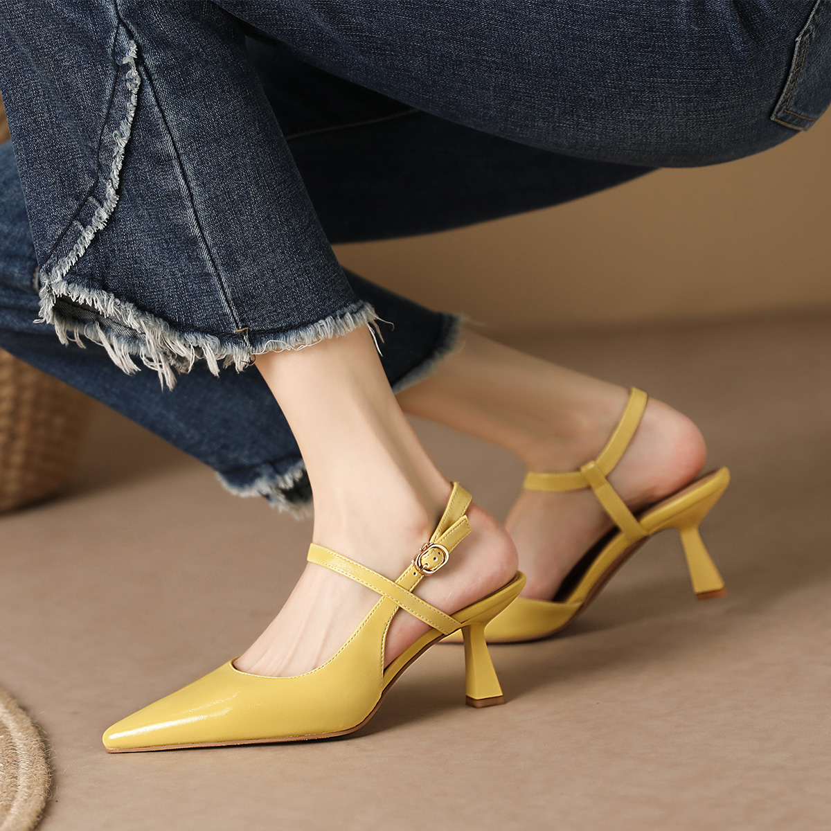 (W) Luiza Barcelos Pointed Toe Stiletto High Heels 'Temperament' 圖 6