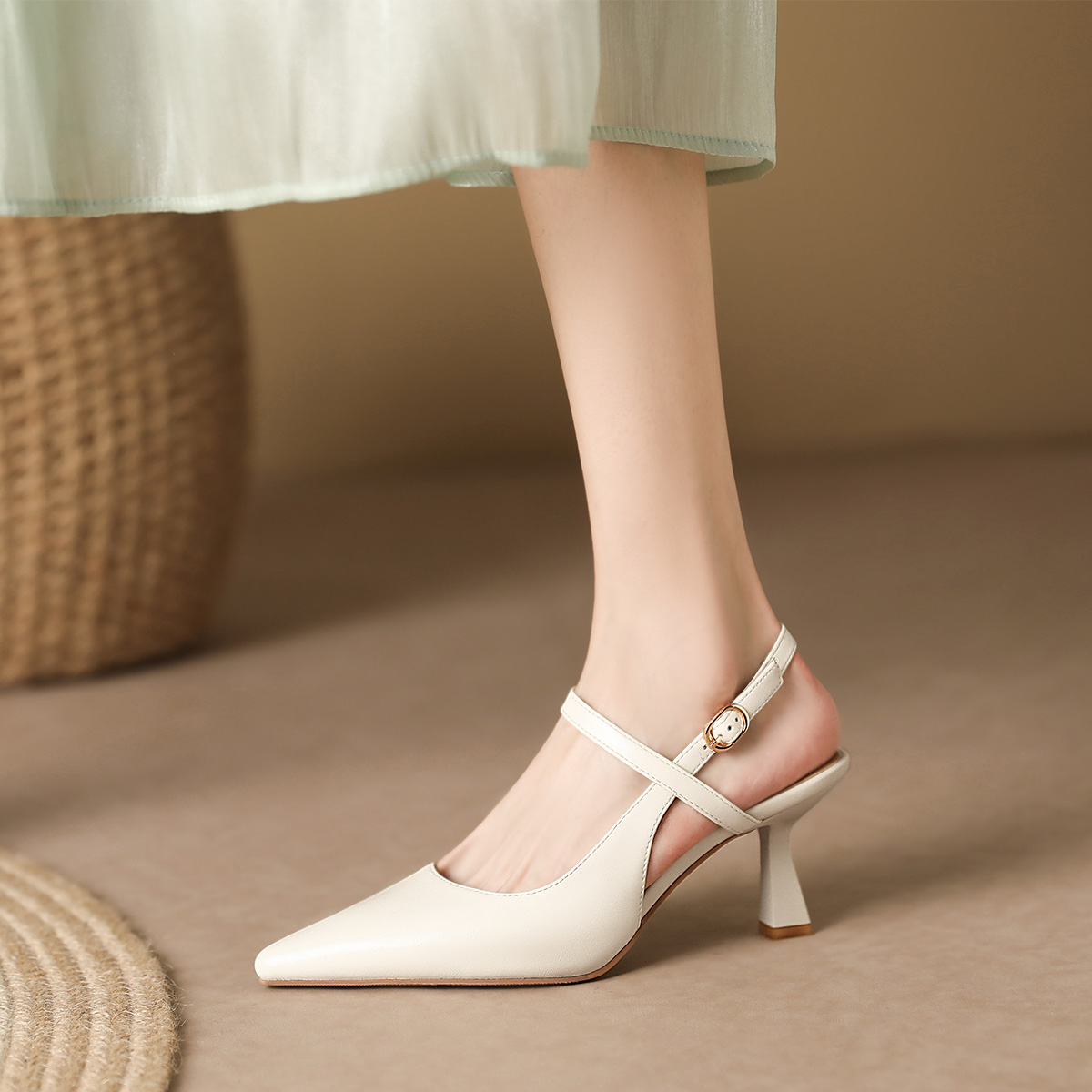 (W) Luiza Barcelos Pointed Toe Stiletto High Heels 'Temperament' 圖 8