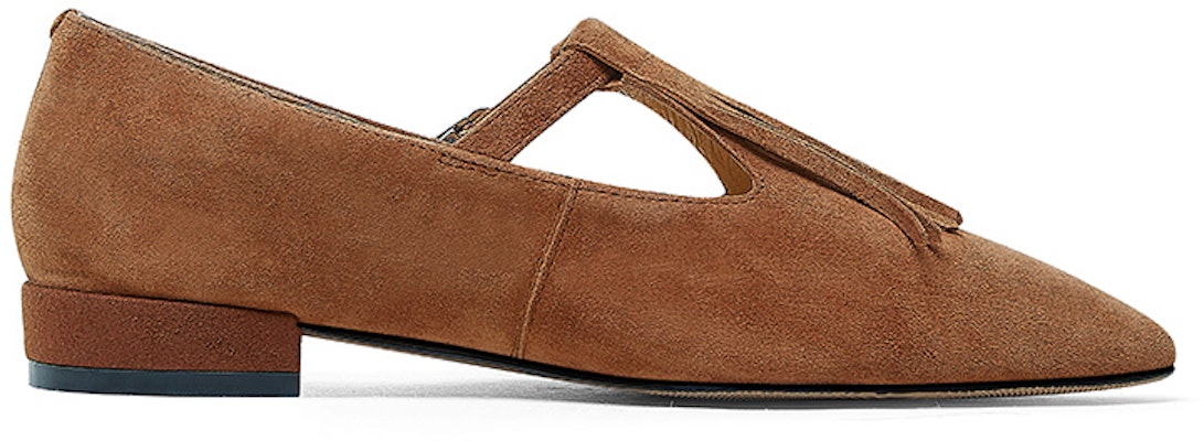 (W) Loafer Runcing Berumbai Luiza Barcelos 'Suede Hijau' X900918 Cheap (W) Loafer Runcing Berumbai Luiza Barcelos 'Suede Hijau' X900918