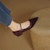 (W) Luiza Barcelos PU 'Kasut Flat Burgundy Kasual' X901865
