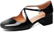Buy (W) Luiza Barcelos Retro 'Tumit Chunky Hitam' X901152