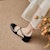 (W) Luiza Barcelos Retro 'Tumit Chunky Hitam' X901152