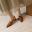 Purchase (W) Luiza Barcelos Tumit Blok Retro 'Karamel' XWP1SK0818
