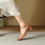 Details for (W) Luiza Barcelos Tumit Tebal Gesper Retro 'Coklat' X901813