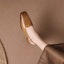 Purchase (W) Luiza Barcelos Tumit Kasut Fesyen Retro 'Perang Chunky Heel' X901779