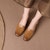 (W) Luiza Barcelos Tumit Kasut Fesyen Retro 'Perang Chunky Heel' X901779