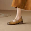 Shop (W) 루이자 바르셀로스 레트로 청키힐 (카키) X901907