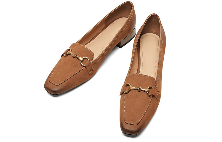 (W) Luiza Barcelos Retro Chunky Heel Loafer 'Brown Leather Horsebit' 圖 4